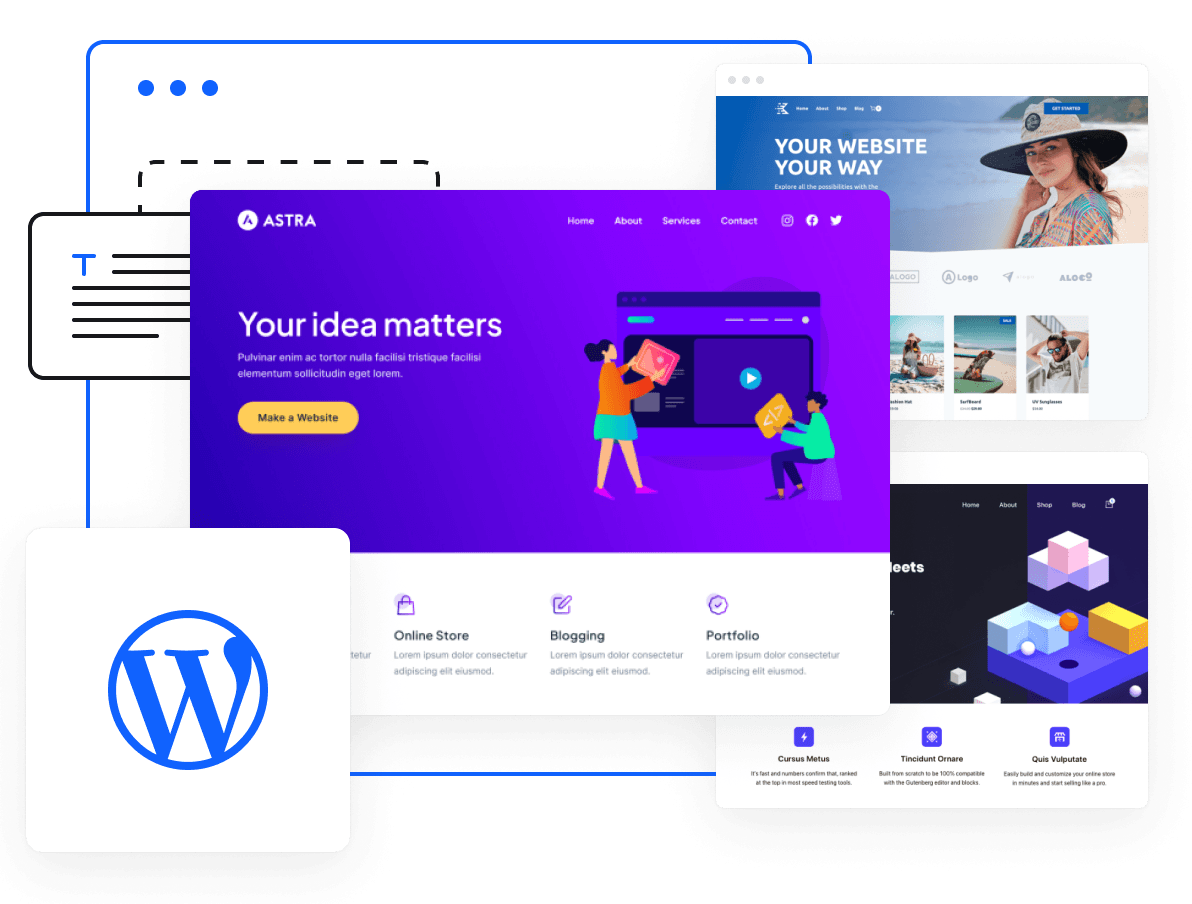 VITALBLAZE » Hosting Provider | Websites. Domains. Server. - Build your website with optimized WordPress hosting